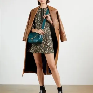 Ted Baker London Holiiy Urban Printed Mini Dress in Khaki Size US 8 Ted 3
