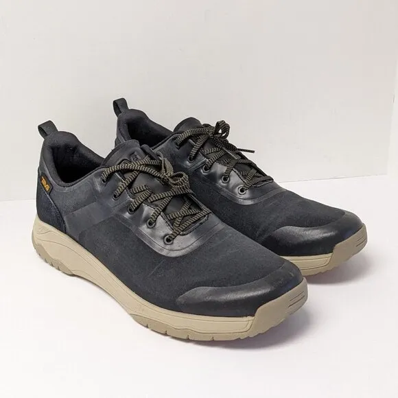 Teva Gateway Low Hiking Shoes, Black/Taupe, Men's 14 M