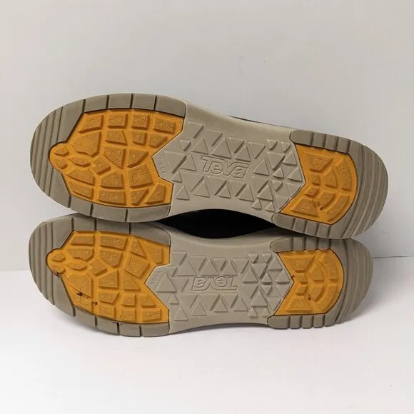 Teva Gateway Low Hiking Shoes, Black/Taupe, Men's 14 M