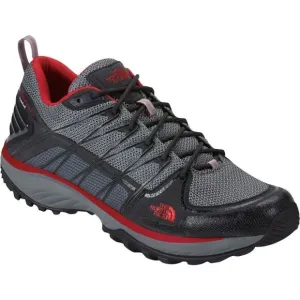 The North Face Litewave Explore WP Hiking Men's Size 8 Phantom Grey Pompeian Red