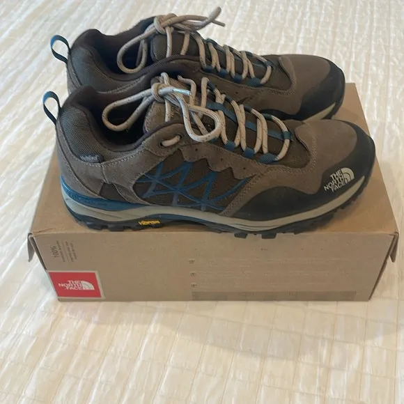 The north face storm hiking boots, shoes vibram soles hydro womens size seal 8.5