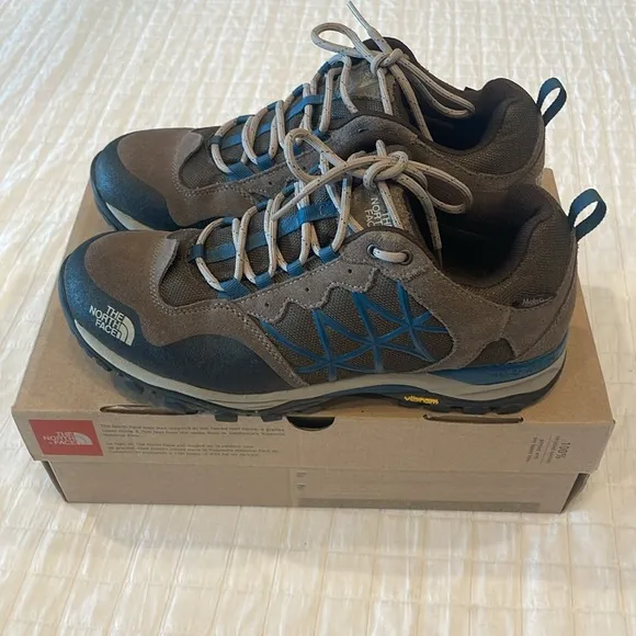 The north face storm hiking boots, shoes vibram soles hydro womens size seal 8.5