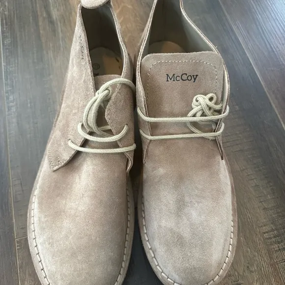 The Real McCoy Vellies Chukka Boots Size 11 Beige