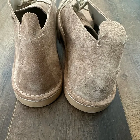 The Real McCoy Vellies Chukka Boots Size 11 Beige