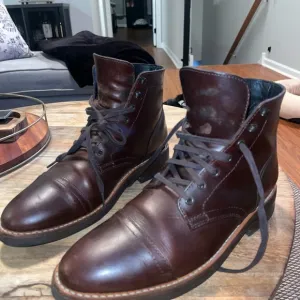 Thursday boot captain dark brown 10