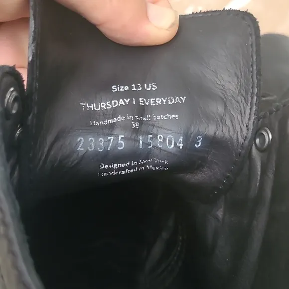 Thursday Boot Company Black Leather Boots for Timeless Style