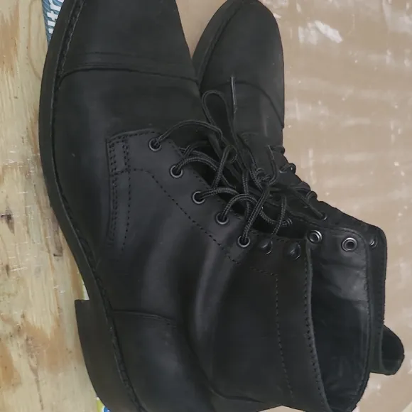 Thursday Boot Company Black Leather Boots for Timeless Style