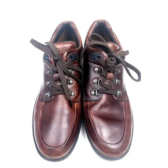 Timberland 69067 MENS Brown Leather Lace Up Oxford Hiking Shoes SIZE 11 M
