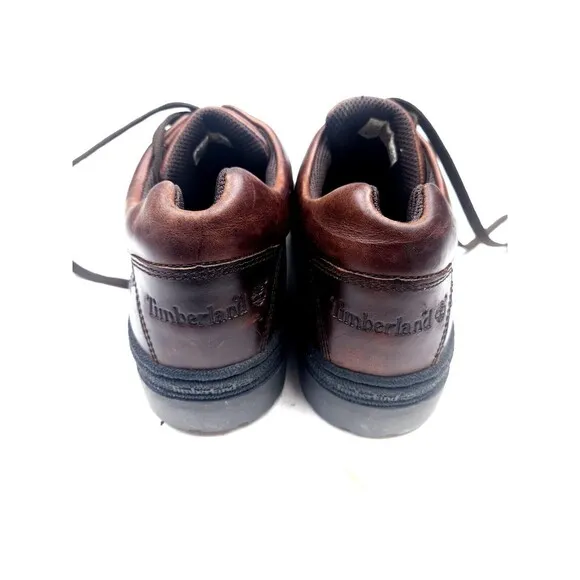 Timberland 69067 MENS Brown Leather Lace Up Oxford Hiking Shoes SIZE 11 M