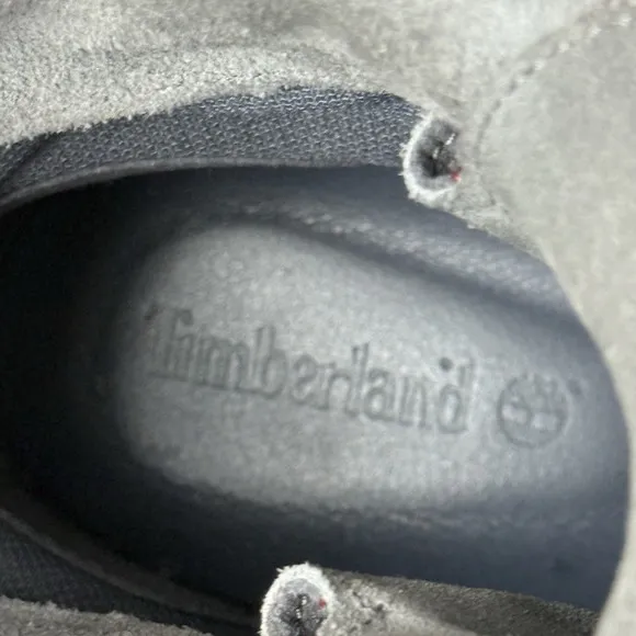 Timberland Boots Jayne Roll Top Womens Sz 7 Gray Nubuck A1XBQ Outdoor Hiking