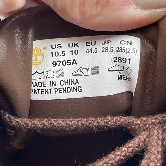 Timberland Chukka Boots Lace Up Brown Suede Leather Size 10.5 Larchmont NWOB