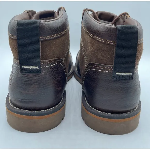 Timberland Chukka Boots Lace Up Brown Suede Leather Size 10.5 Larchmont NWOB