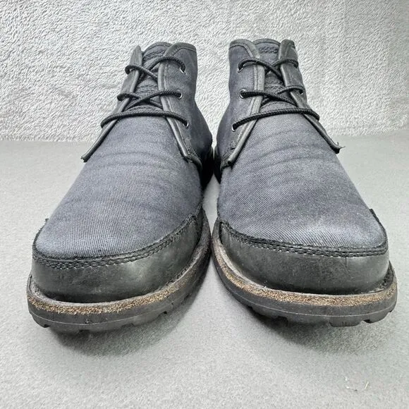 Timberland Earthkeepers Chukka Boots Canvas   Leather Men's 10M Outdoors Black
