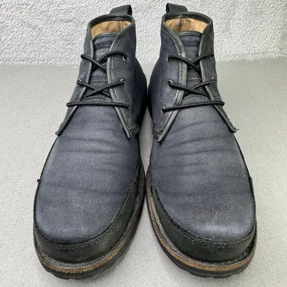 Timberland Earthkeepers Chukka Boots Canvas   Leather Men's 10M Outdoors Black