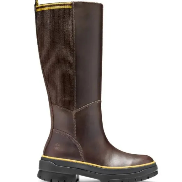 Timberland Malynn Waterproof Tall Fashion Boots Brown A2D86 Women's