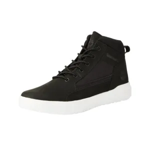 Timberland Men's  9.5 Allston Black Mid Nubuck Sneaker Boots A69V5 NEW