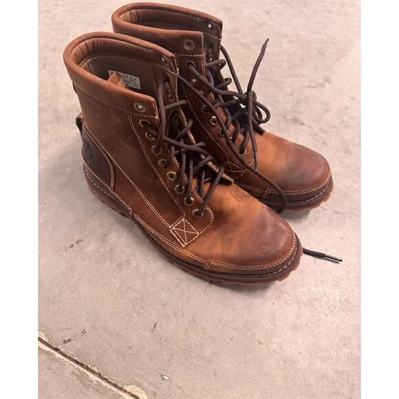 Timberland Men's Earthkeepers 6-Inch Boots Brown Size 8 Casual Ankle