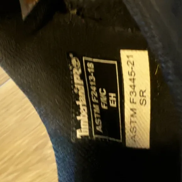 Timberland PRO Black Work Shoes