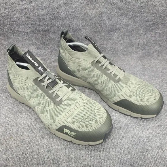 Timberland Pro Mens Radius Knit A5Q9X Green Work Sneakers Shoes Size 13 M‎