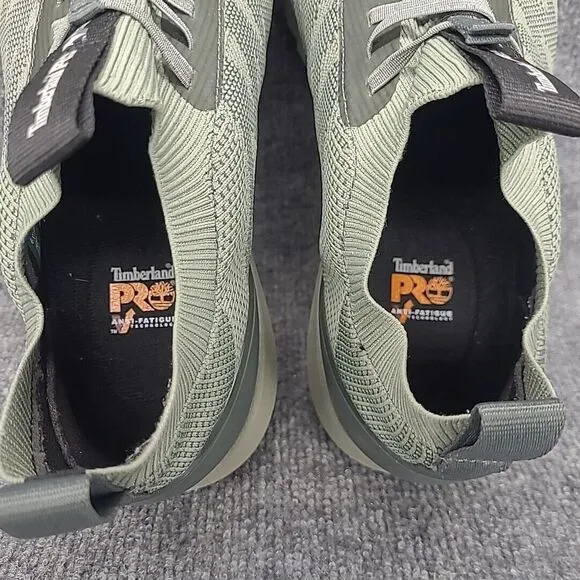 Timberland Pro Mens Radius Knit A5Q9X Green Work Sneakers Shoes Size 13 M‎