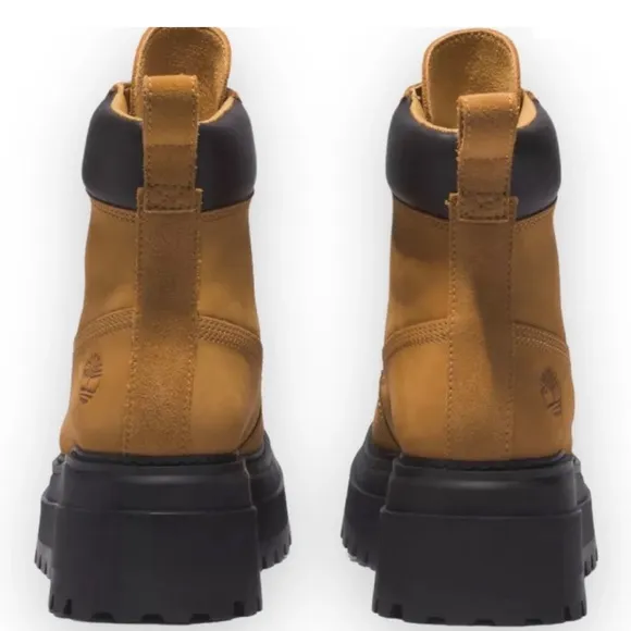 TIMBERLAND sky 6 ınch lace up boots wheat nubuck