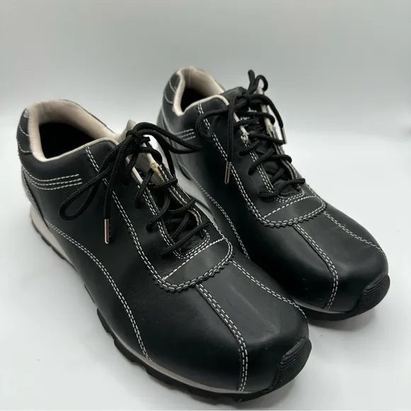 Timberland Sz 8 1/2 Metrodub Wrestle Boots Black Sneakers Comfortable
