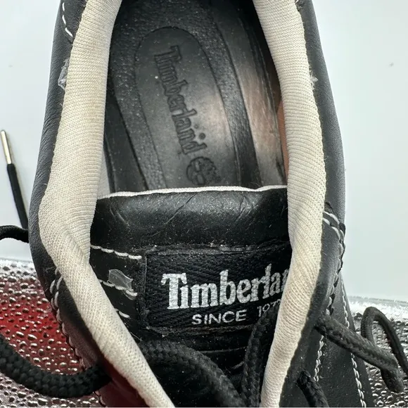 Timberland Sz 8 1/2 Metrodub Wrestle Boots Black Sneakers Comfortable