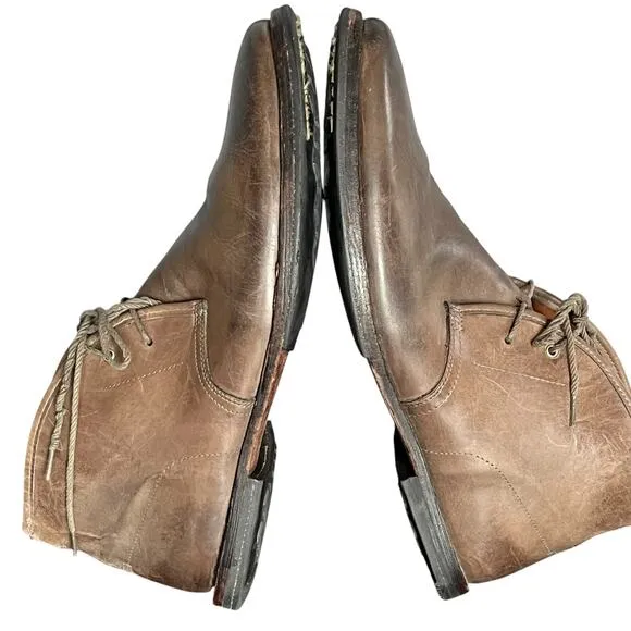Timberland Wodehouse Chukka Boots Mens 11 Tan Premium Leather Classic Timeless