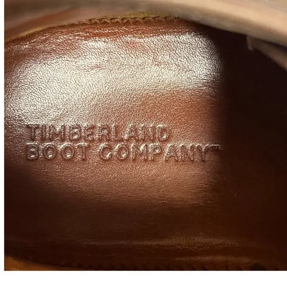 Timberland Wodehouse Chukka Boots Mens 11 Tan Premium Leather Classic Timeless
