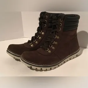 Timberland Women’s 6 In Conan’s Lace Up Dark Brown Suede Ankle Ankle Boots