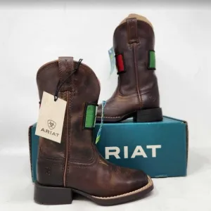 Toddler 8 Ariat kids Orgullo Mexicano II western cowboy Mexico boots 10039908