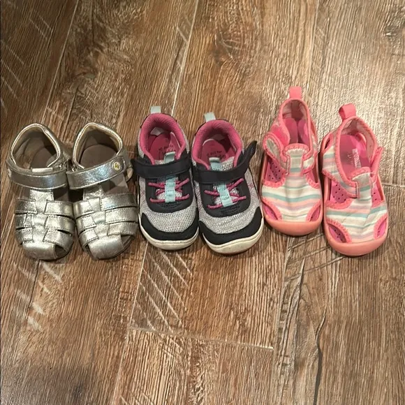 Toddler girl shoe Bundle-5C
