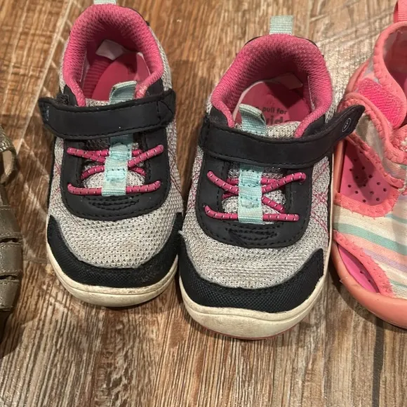 Toddler girl shoe Bundle-5C