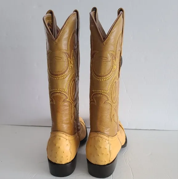Tombstone Women's Western Cowboy Boots size 6 - yellow