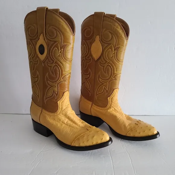Tombstone Women's Western Cowboy Boots size 6 - yellow