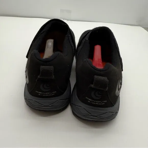 Topo Athletic Rekovr Mens 10 Recovery Shoes Charcoal Black Slip On Hiking Trail