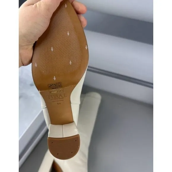 TORAL Sofia Boot in Off White