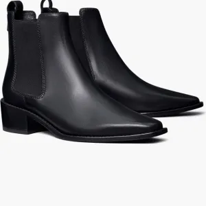 Tory Burch Black Chelsea Boots
