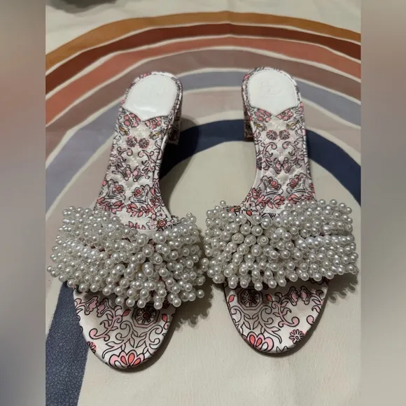 Tory Burch Tatiana Pearl Slides