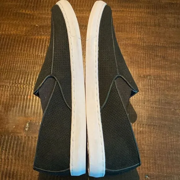 Travis Mathew Phenomenon Men's Black Slip-On Shoes Size 11