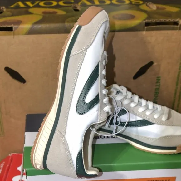 Tretorn Rawlins 2 Womens Sneakers WHITE/GREEN