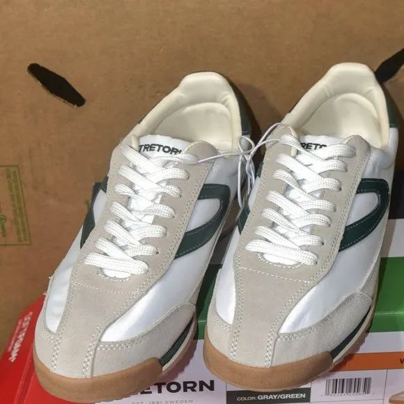 Tretorn Rawlins 2 Womens Sneakers WHITE/GREEN