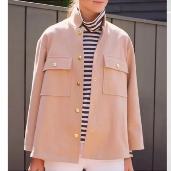 Tuckernuck The Camel Marant Shirt Jacket Size Medium