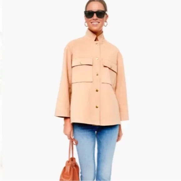 Tuckernuck The Camel Marant Shirt Jacket Size Medium