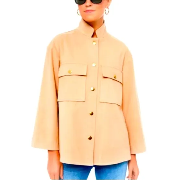Tuckernuck The Camel Marant Shirt Jacket Size Medium