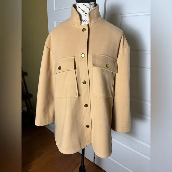 Tuckernuck The Camel Marant Shirt Jacket Size Medium