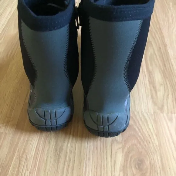 Tusa 5mm Imprex Neoprene Dive Boots Size: 13/48 XXXL Black/Gray