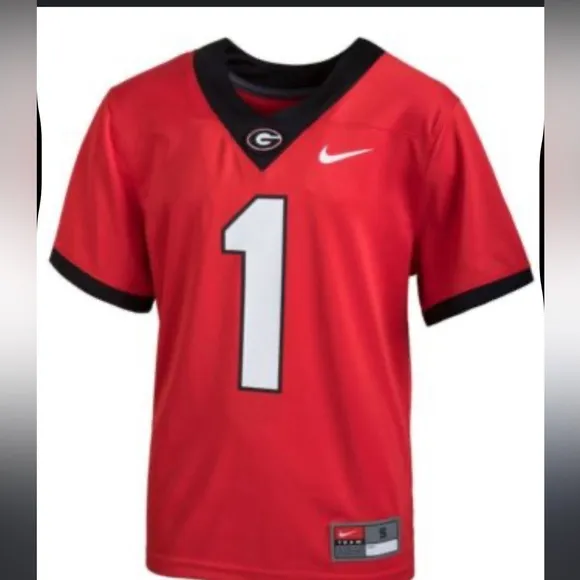 UGA NIKE JERSEY youth 7 university of Georgia bulldogs kids