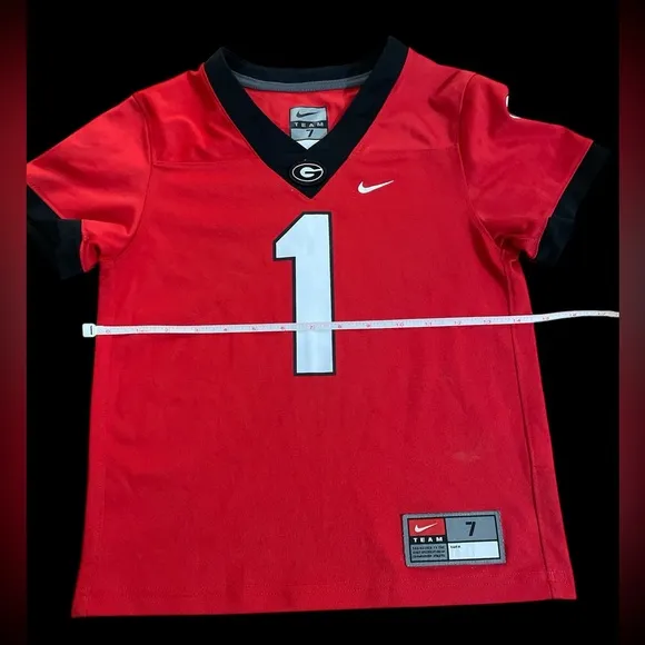 UGA NIKE JERSEY youth 7 university of Georgia bulldogs kids