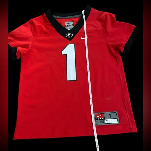 UGA NIKE JERSEY youth 7 university of Georgia bulldogs kids